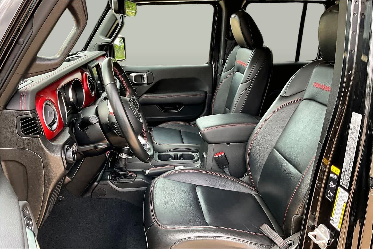 Used 2022 Black Clearcoat Jeep Unlimited Rubicon image 8