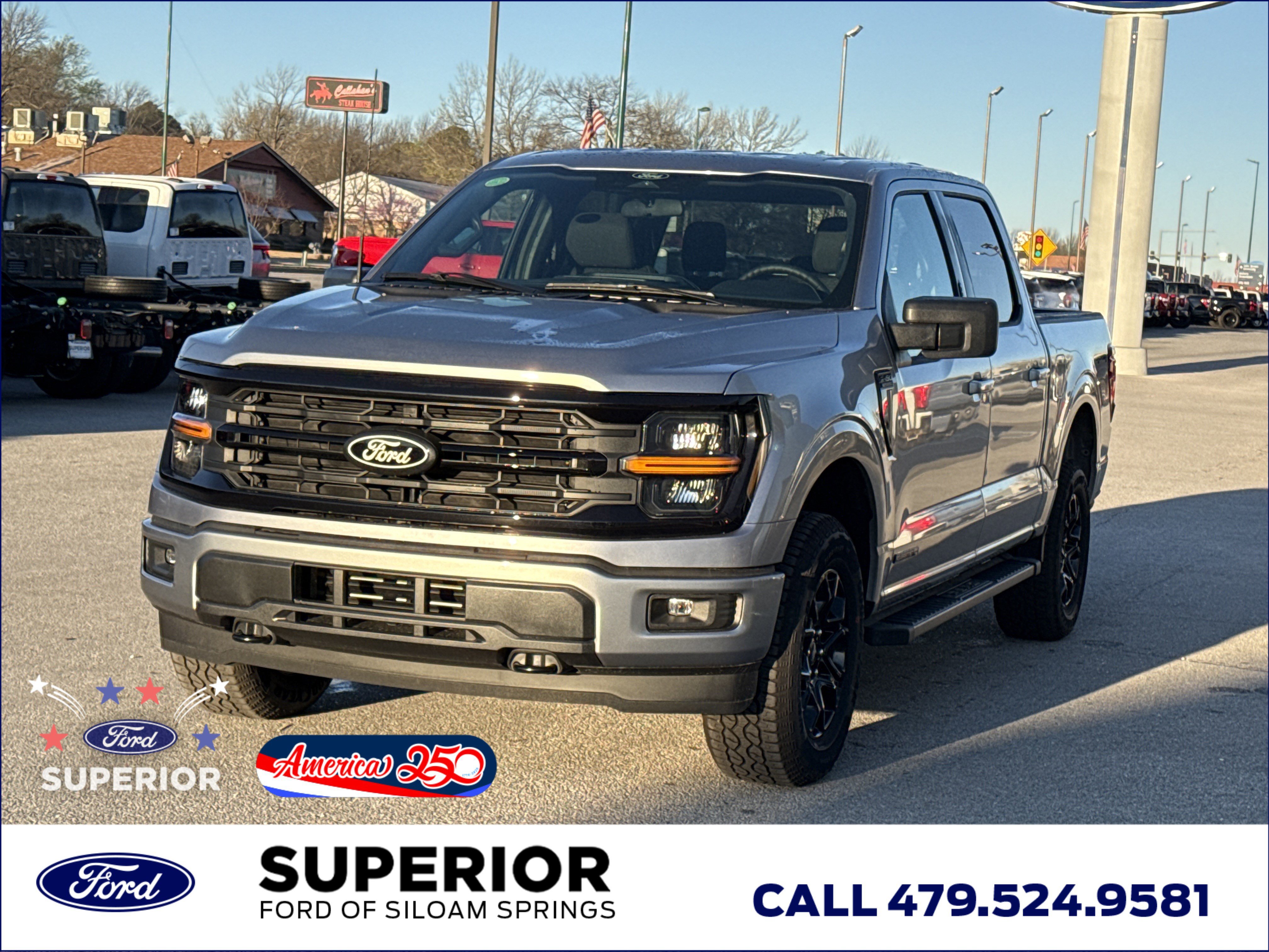 New 2026 Iconic Silver Metallic Ford XLT 4WD image 12