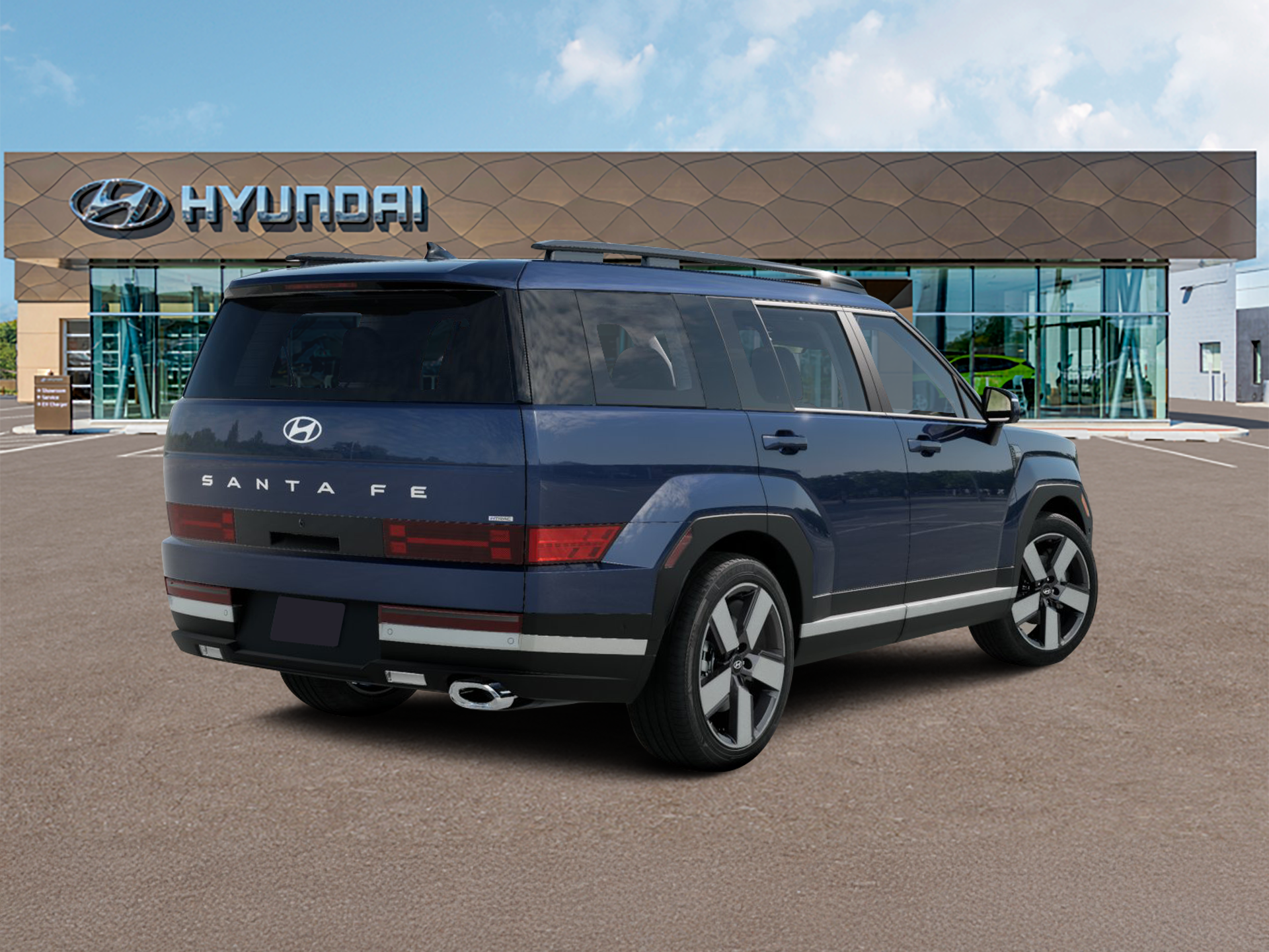 New 2026 Atlantis Blue Hyundai Limited AWD image 18