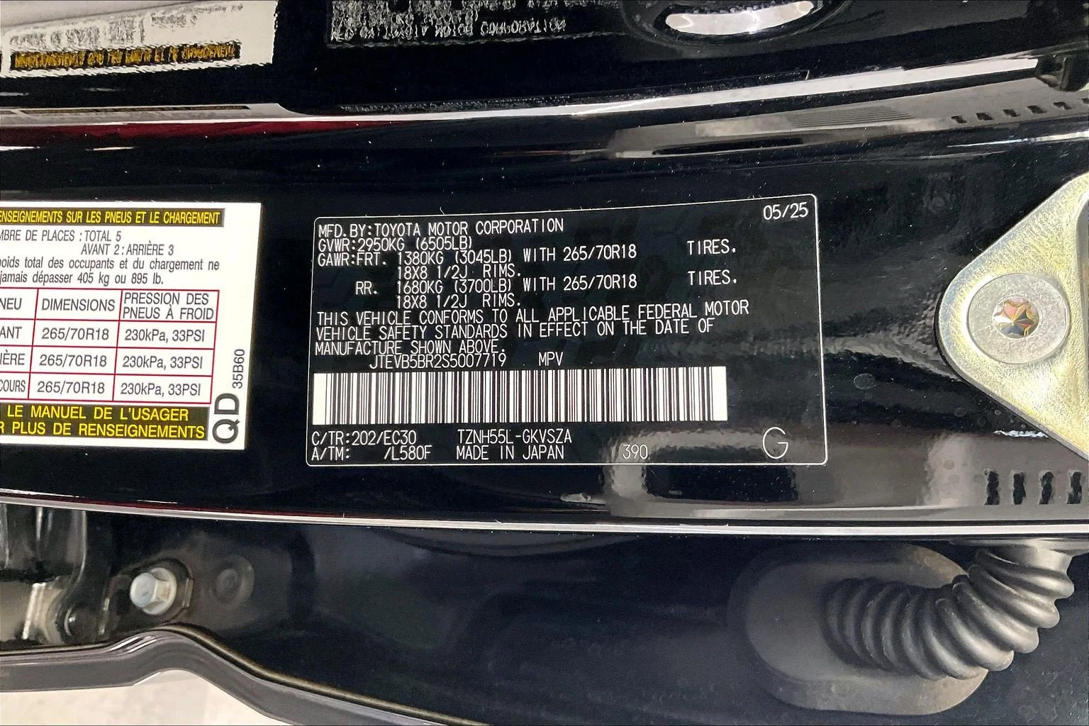 Used 2025 Black Toyota Hybrid TRD Pro image 32