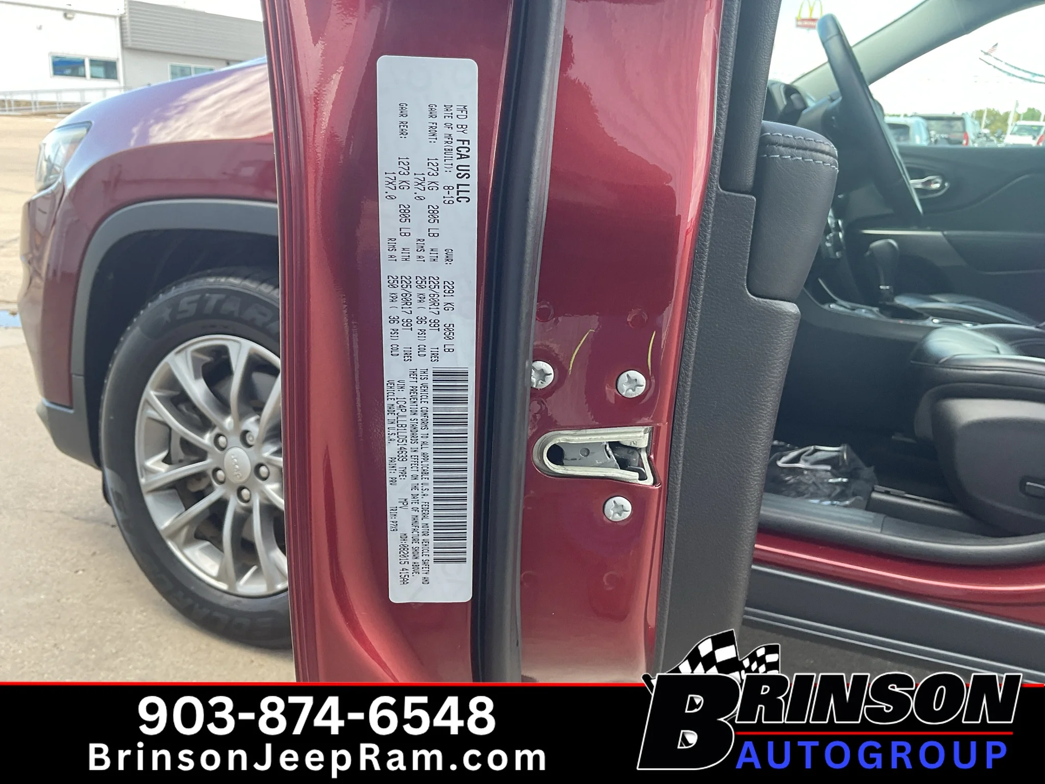 Used 2020 Velvet Red Pearlcoat Jeep Latitude Plus image 33