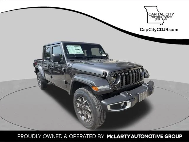 New 2026 Granite Crystal Metallic Clearcoat Jeep Sahara image 1
