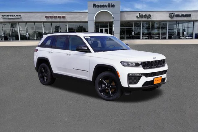 New 2026 Bright White Clear-Coat Exterior Paint Jeep Limited image 1
