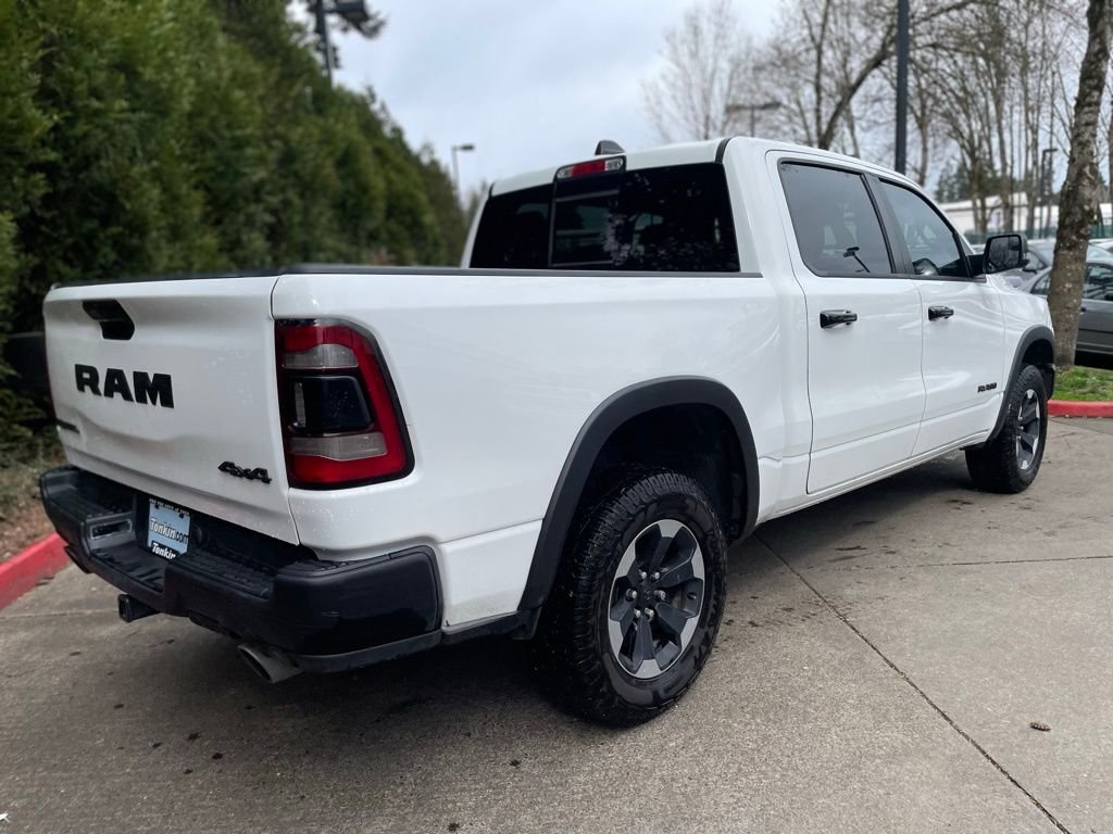 Used 2023 Bright White Clearcoat Ram Rebel image 3