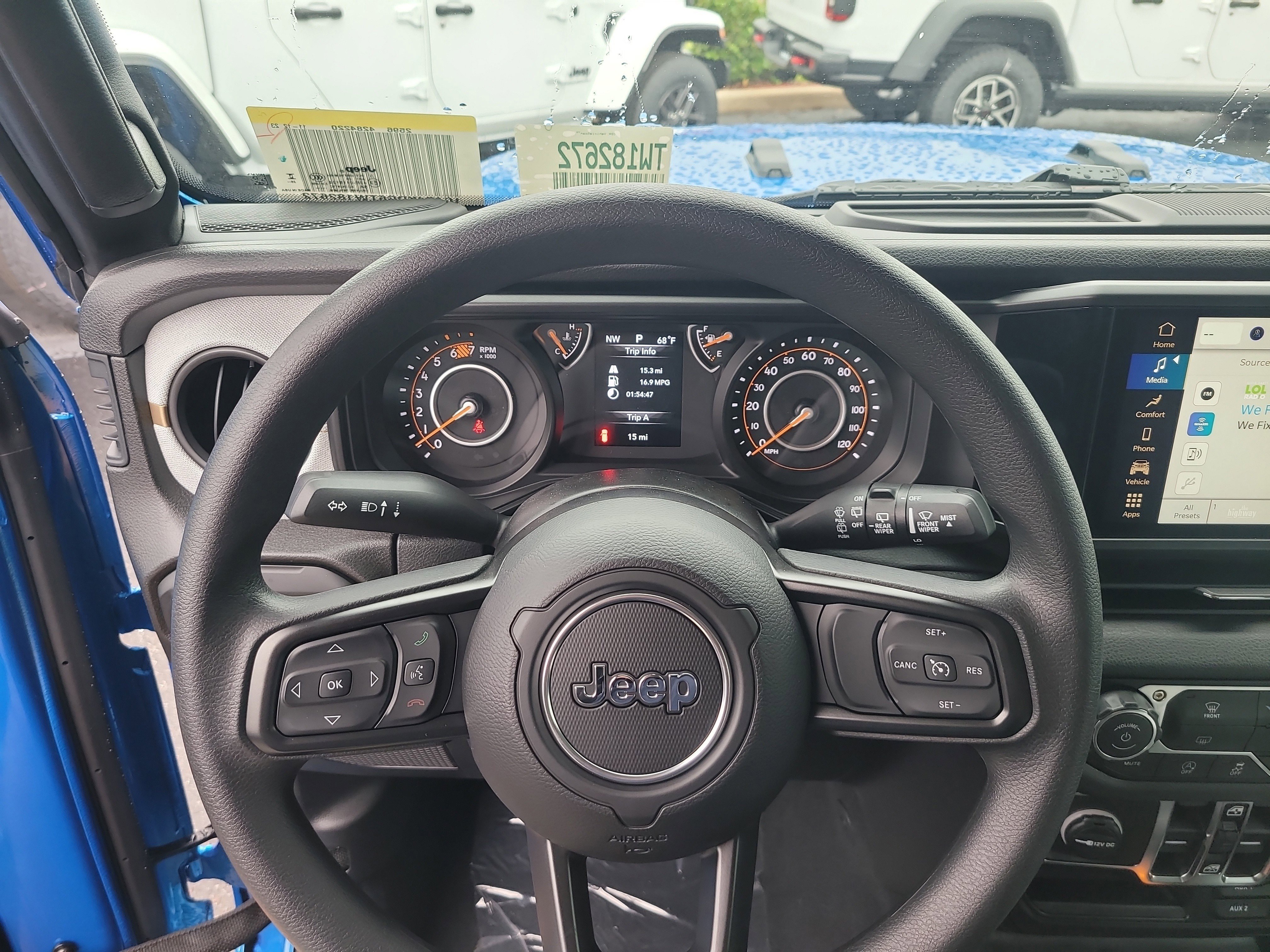New 2026 Hydro Blue Pearl-Coat Exterior Paint Jeep Sport image 19