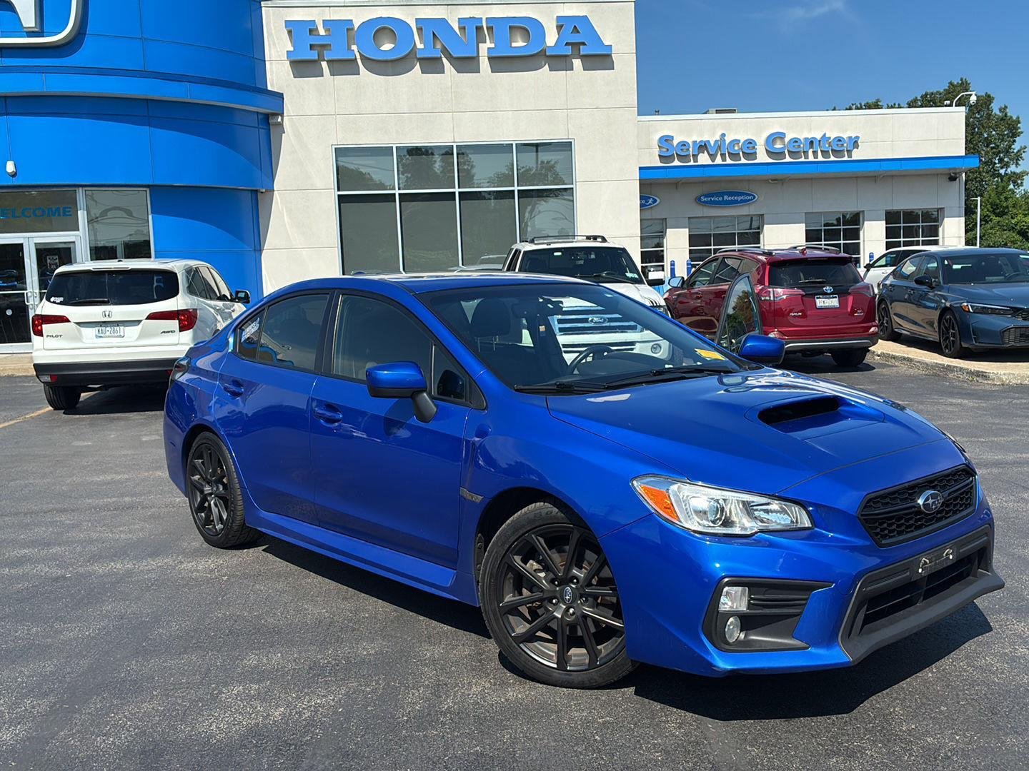 Used 2021 WR Blue Pearl Subaru Premium image 2
