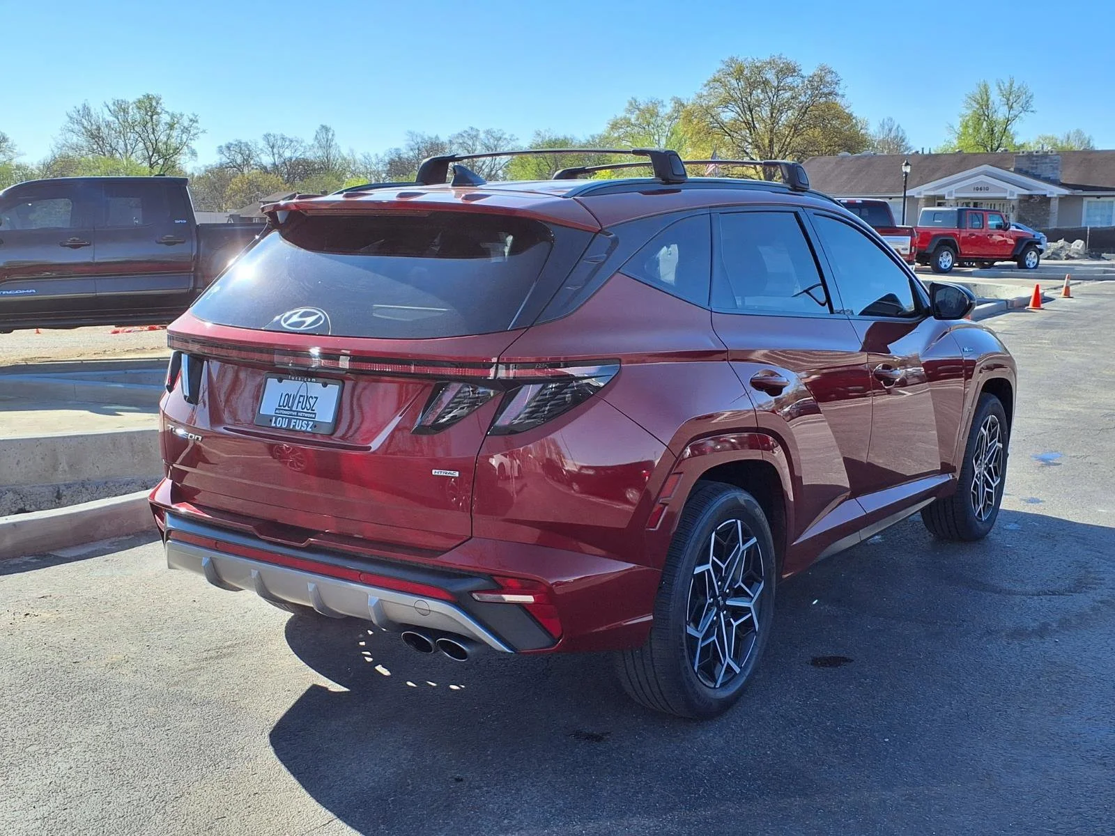 Used 2022 Red Crimson Hyundai N Line image 4