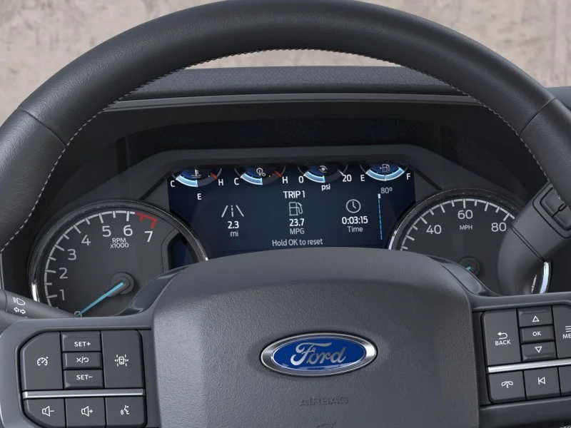 New 2023 Agate Black Metallic Ford XLT image 13