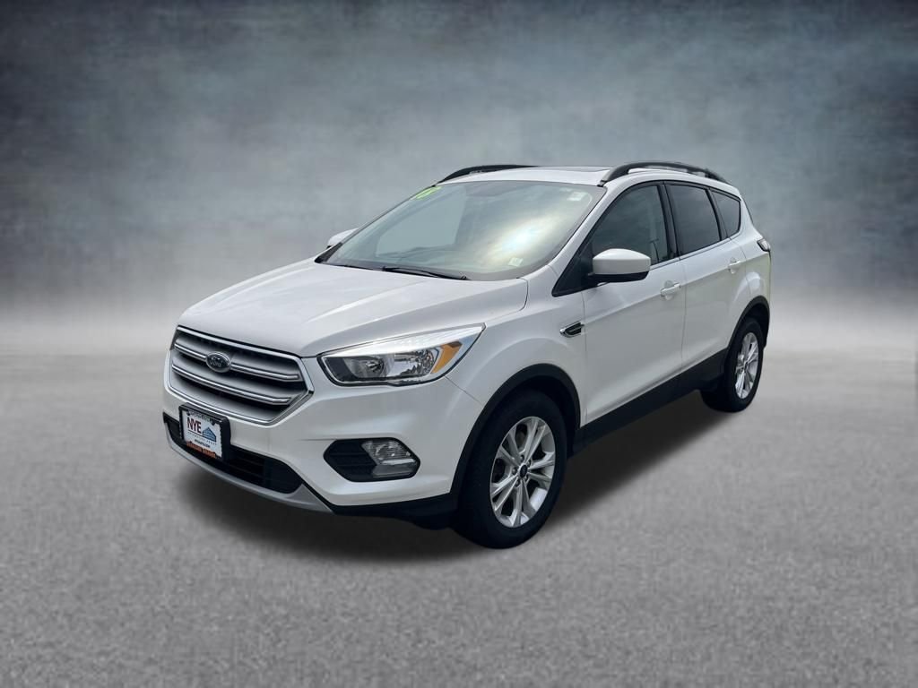 Certified 2018 Ford Escape SE with VIN 1FMCU9GD2JUD53571 for sale in Oneida, NY