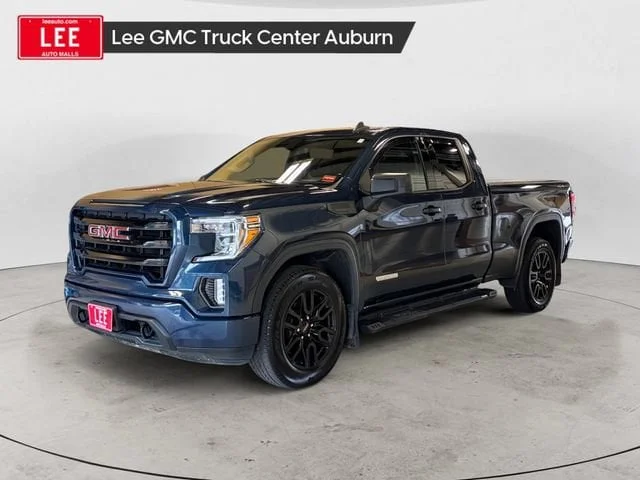 Used 2020 Pacific Blue Metallic GMC Elevation image 1