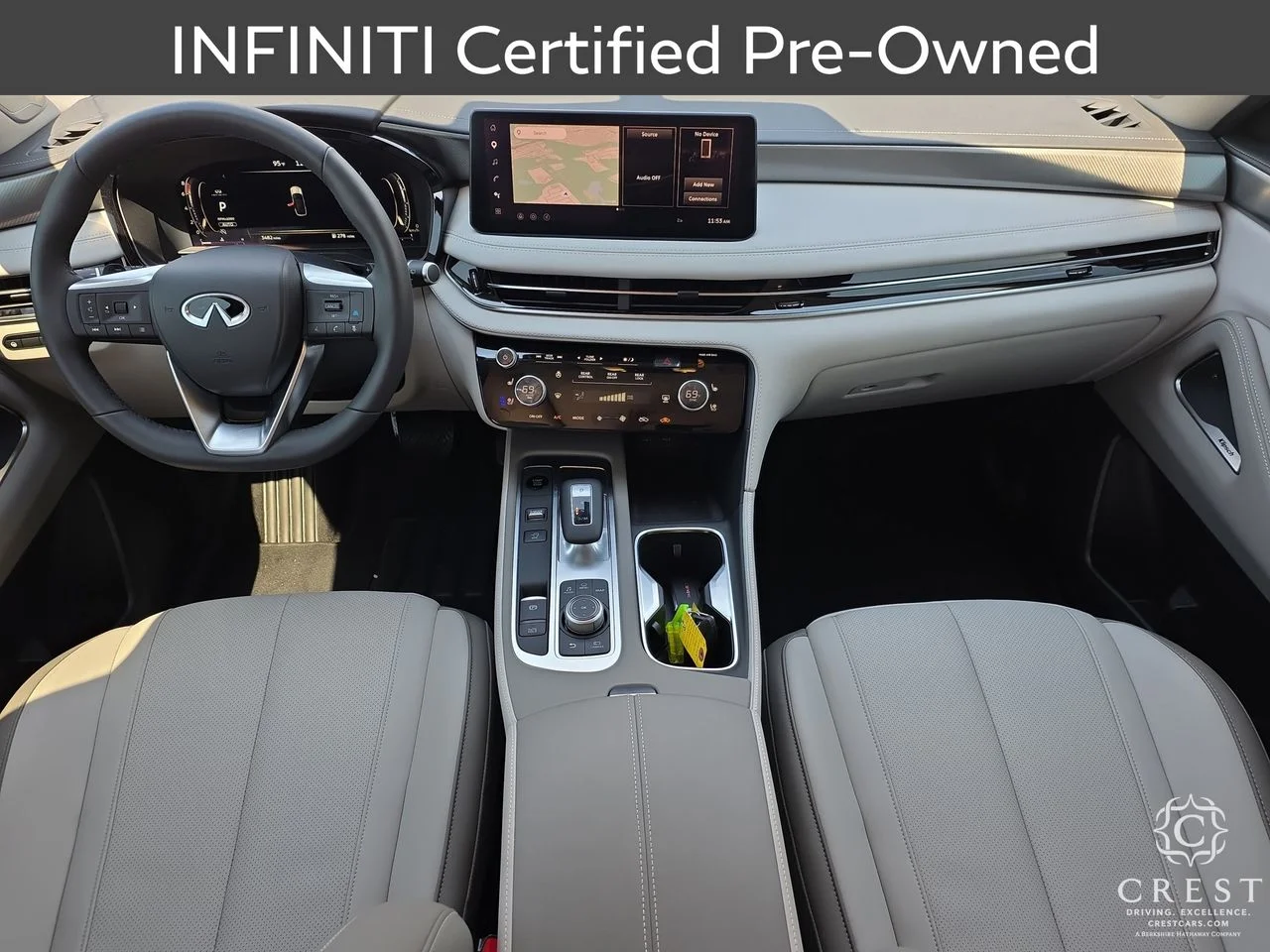 Certified Used 2026 Harbor Gray INFINITI LUXE image 14