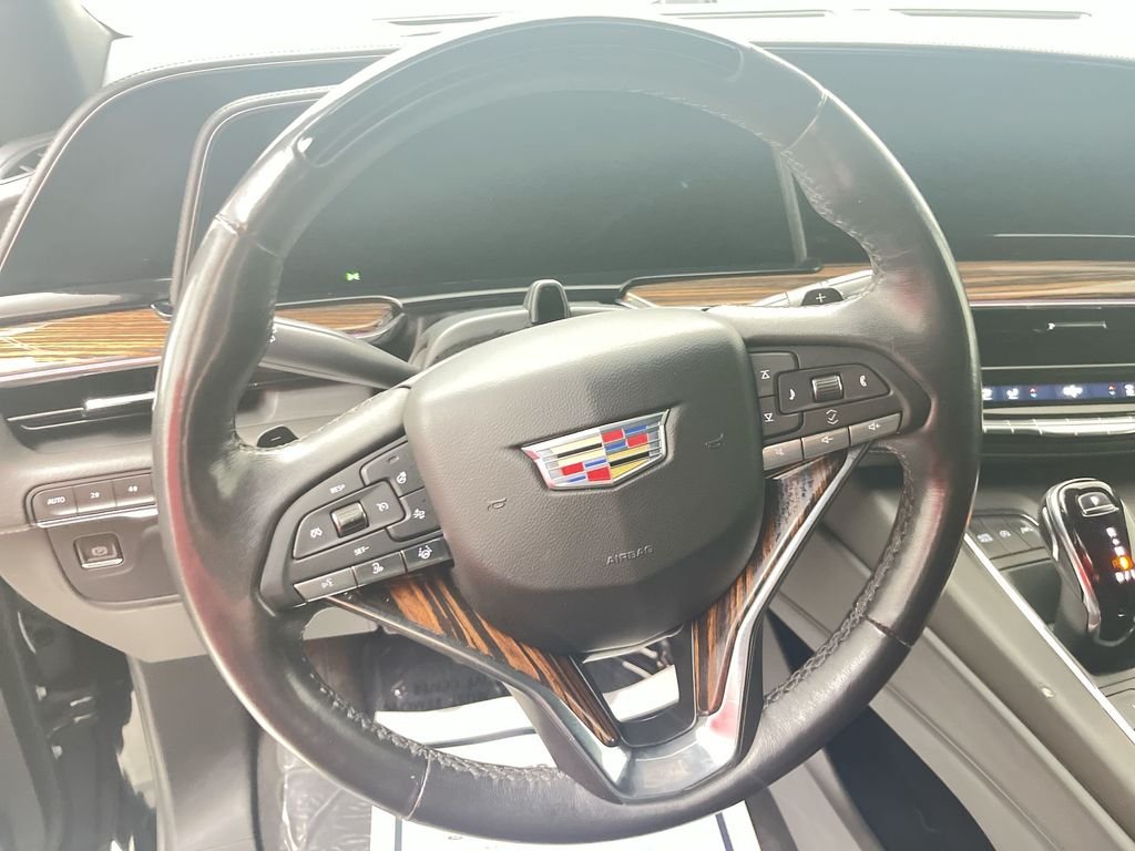 Used 2023 Black Cadillac Premium Luxury image 18