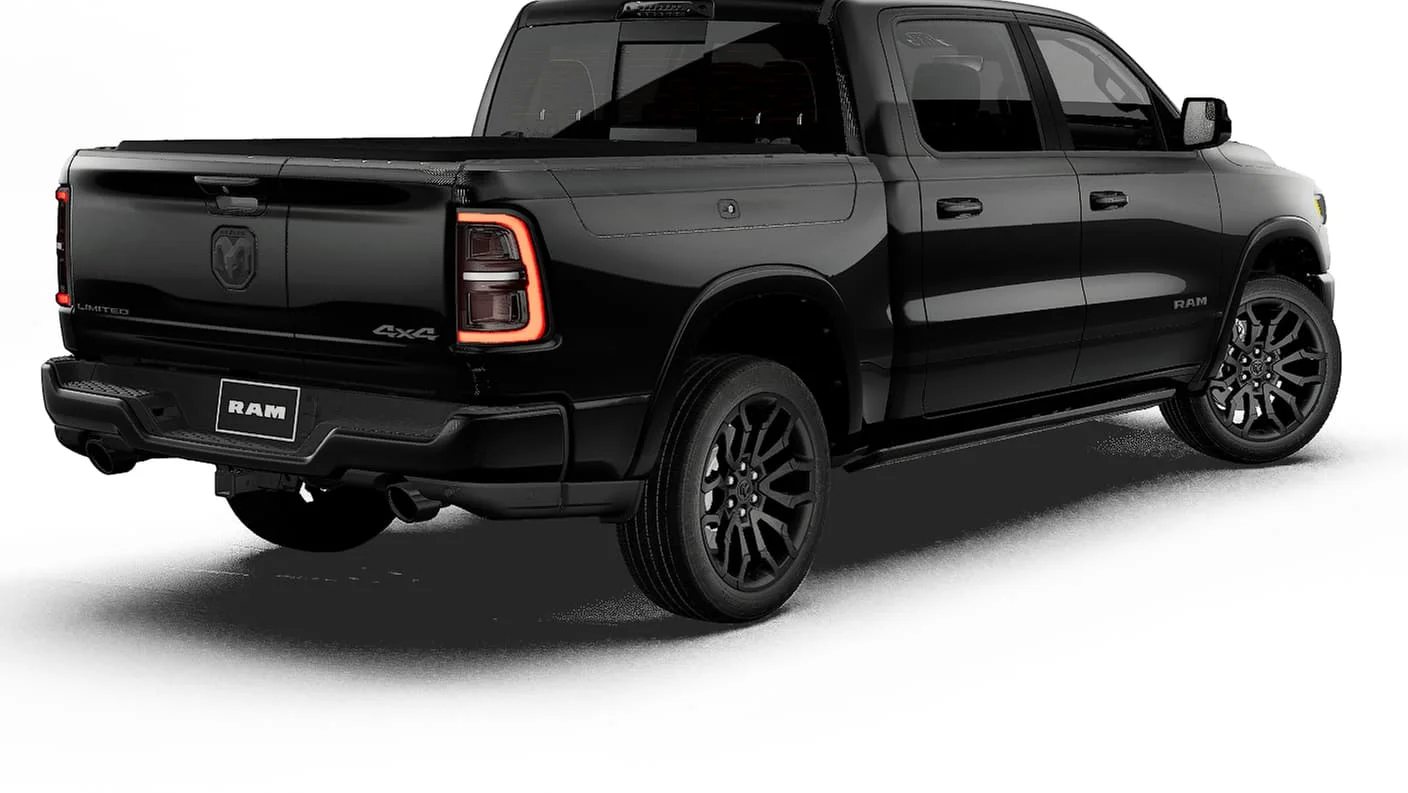New 2027 Diamond Black Crystal Pearl-Coat Exterior Paint RAM Limited image 14