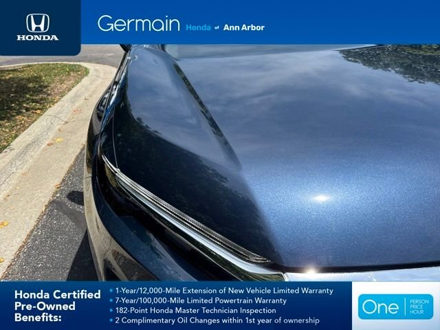 Certified Used 2024 Canyon River Blue Metallic Honda 1.5T AWD EX-L image 3