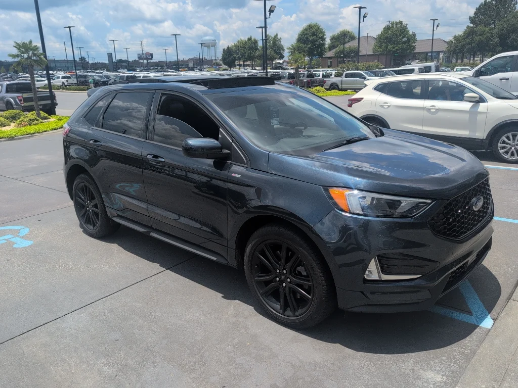 Used 2024 Stone Blue Metallic Ford ST-Line image 3