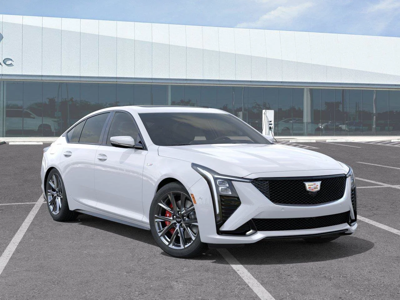 New 2026 Summit White Cadillac V-Series image 7