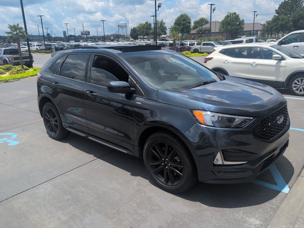 Used 2024 Stone Blue Metallic Ford ST-Line image 3