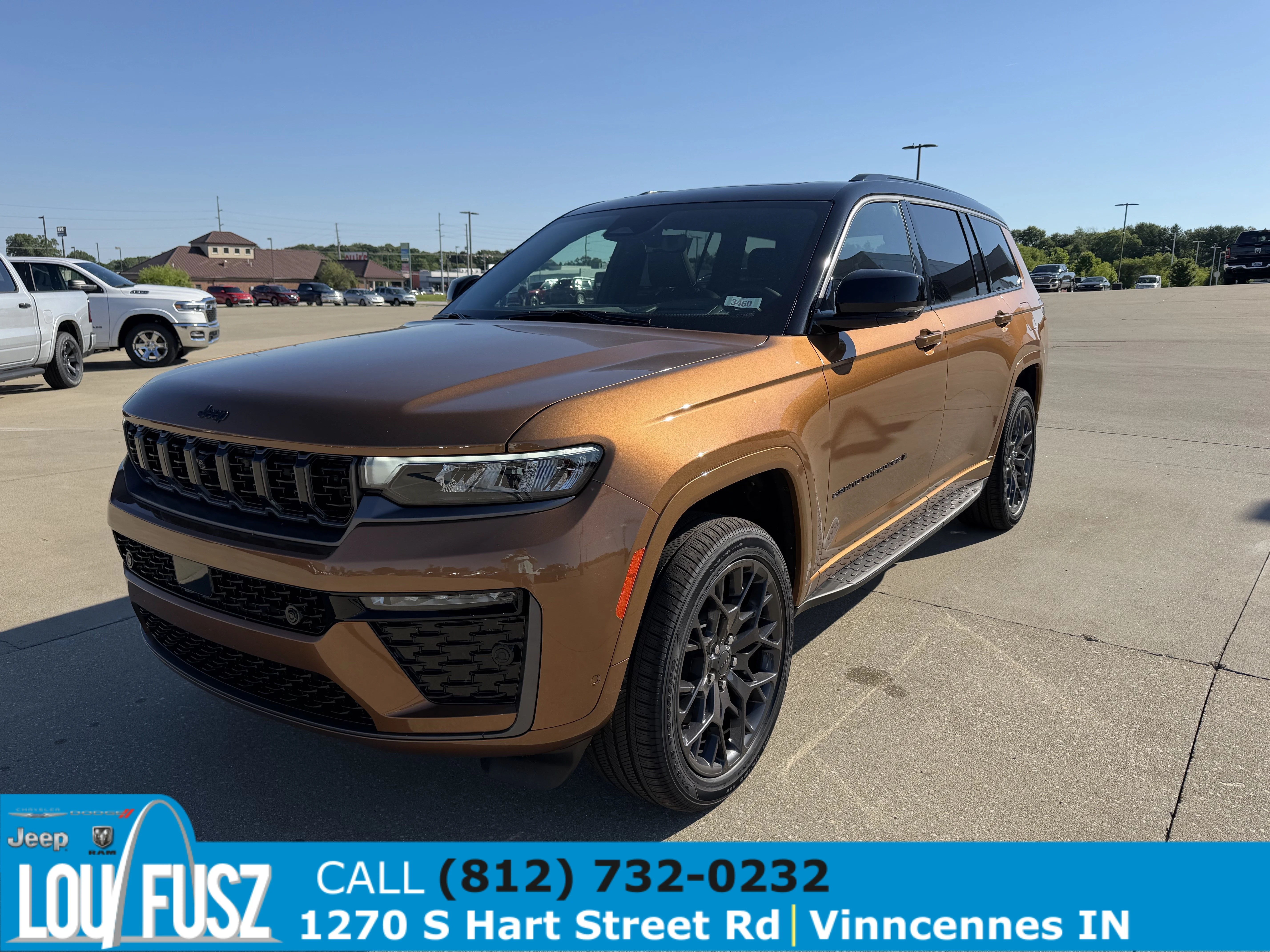New 2026 Copper Shino Metallic Clear-Coat Exterior Paint Jeep Summit image 3