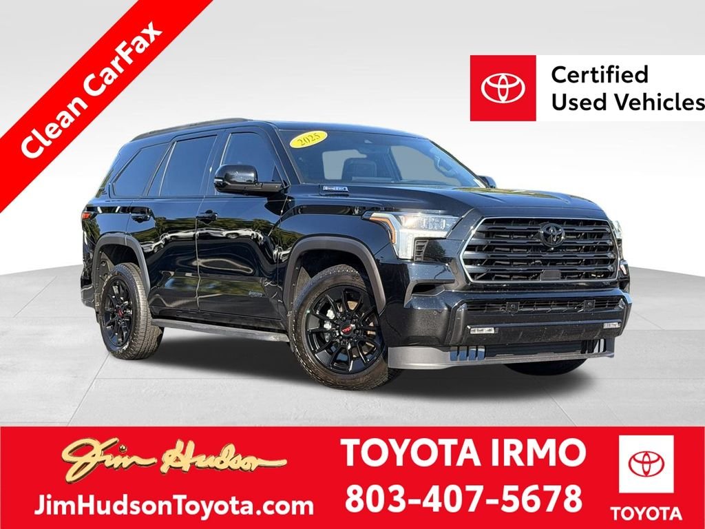 New 2025 Midnight Black Metallic Toyota Limited image 1