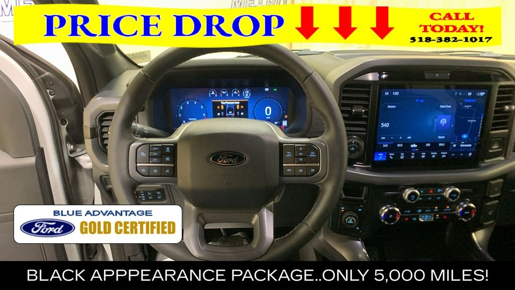 Certified Used 2025 White Metallic Ford XLT image 33