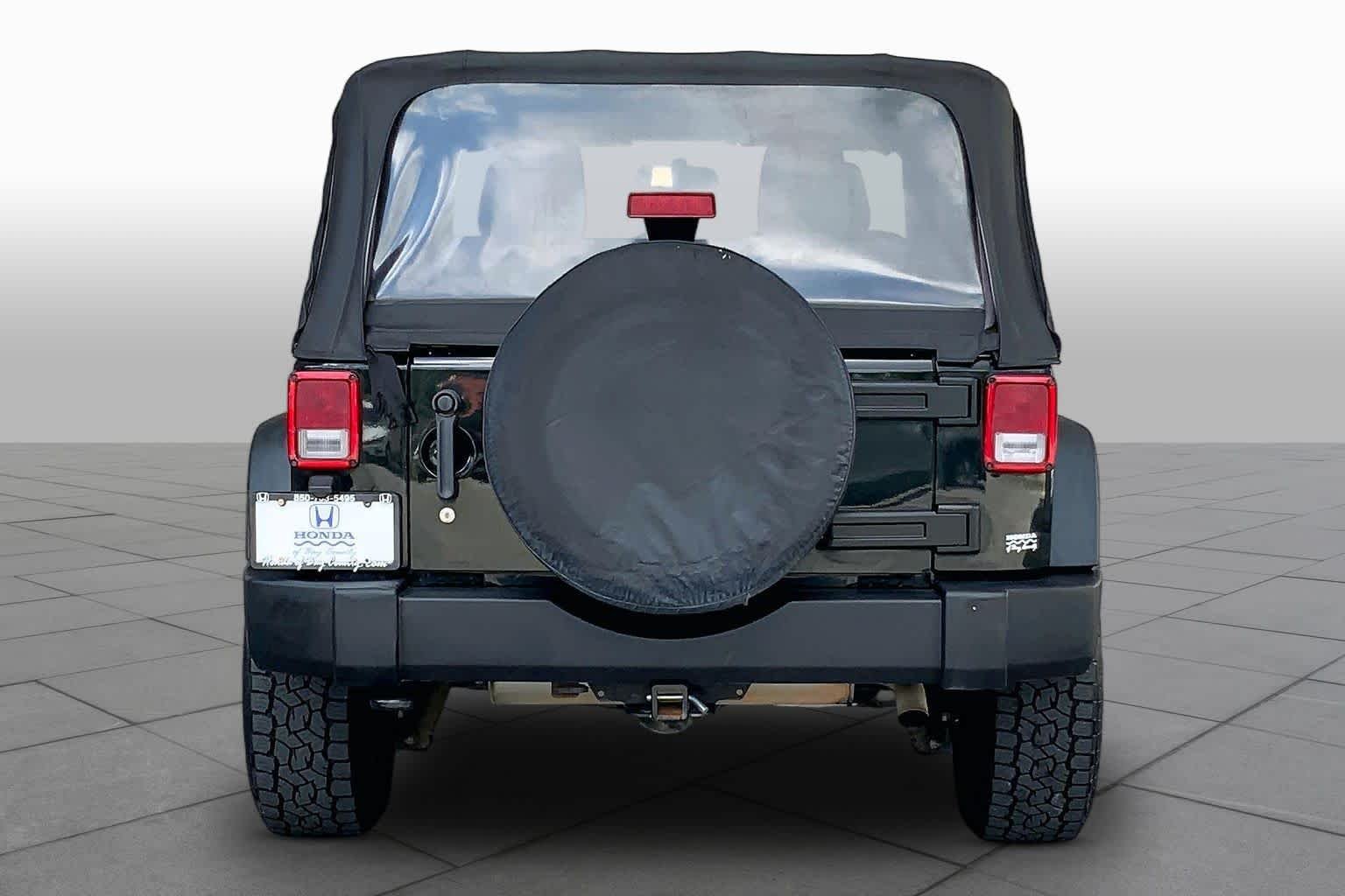 Used 2012 Black Forest Green Pearl Jeep Sport image 4