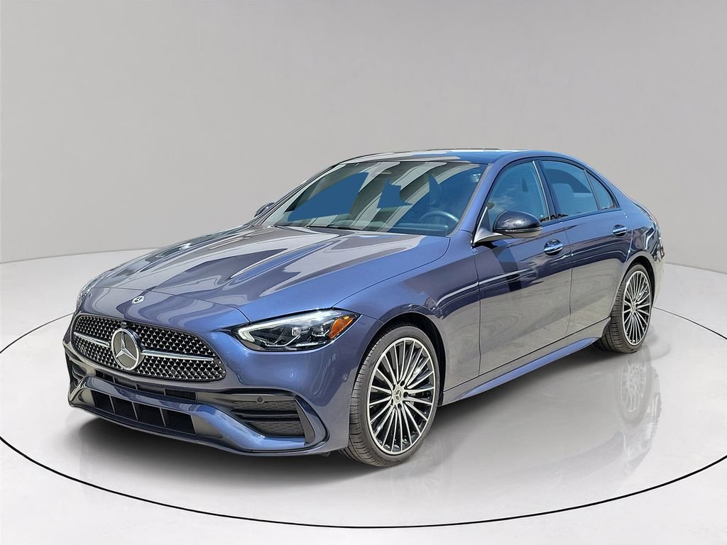 Certified Used 2026 Blue Mercedes-Benz C 300 image 3