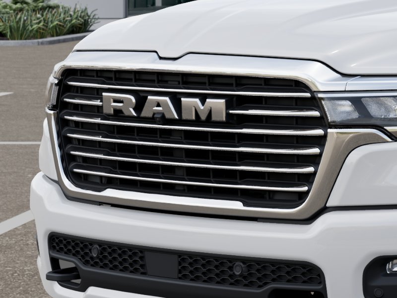 New 2027 Bright White Clear-Coat Exterior Paint RAM Laramie image 37