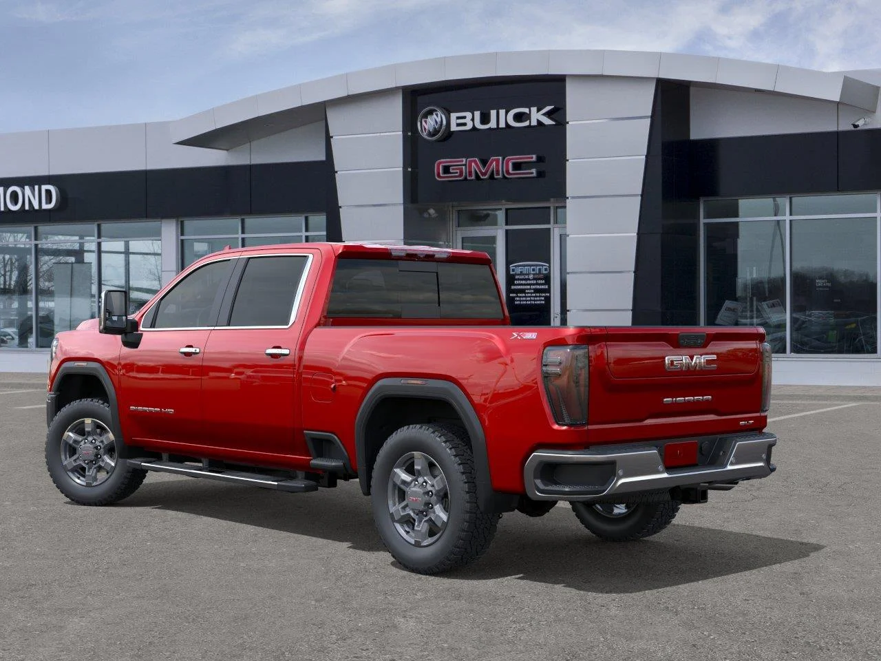 New 2026 Volcanic Red Tintcoat GMC SLT image 3