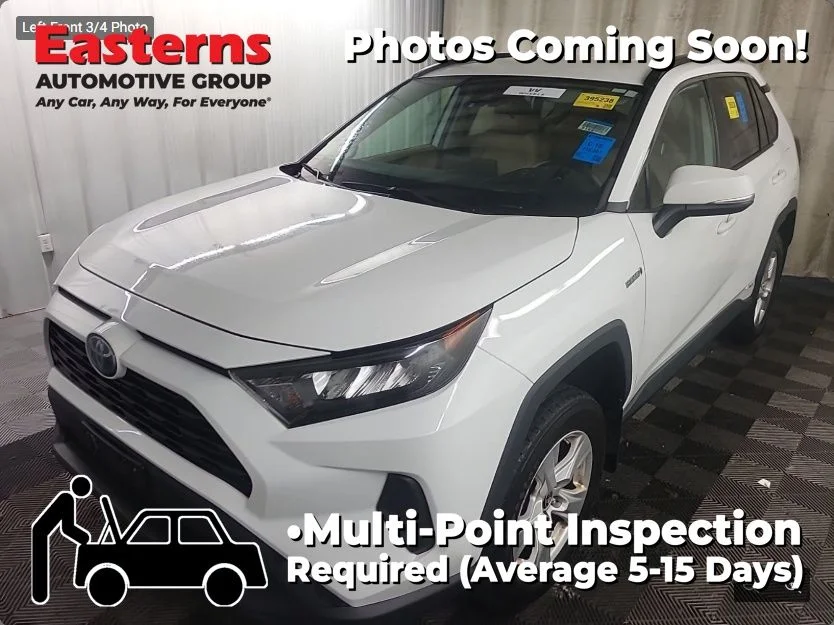 Used 2021 White Toyota LE image 1