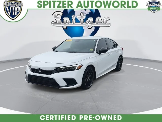Certified Used 2022 White Honda Sport image 7
