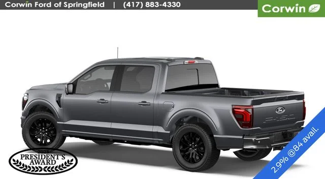 New 2026 Carbonized Gray Metallic Ford Lariat® image 2