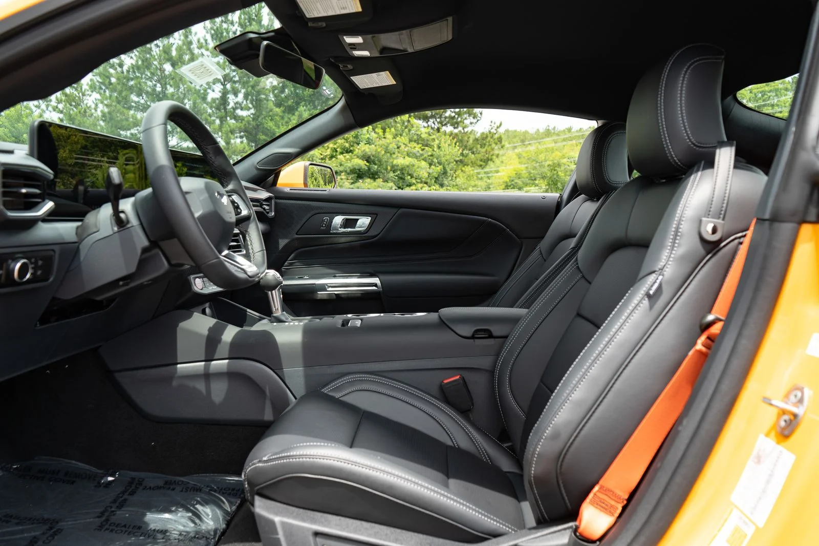 New 2026 Orange Fury Metallic Tri-coat Ford EcoBoost® Premium Fastback image 14