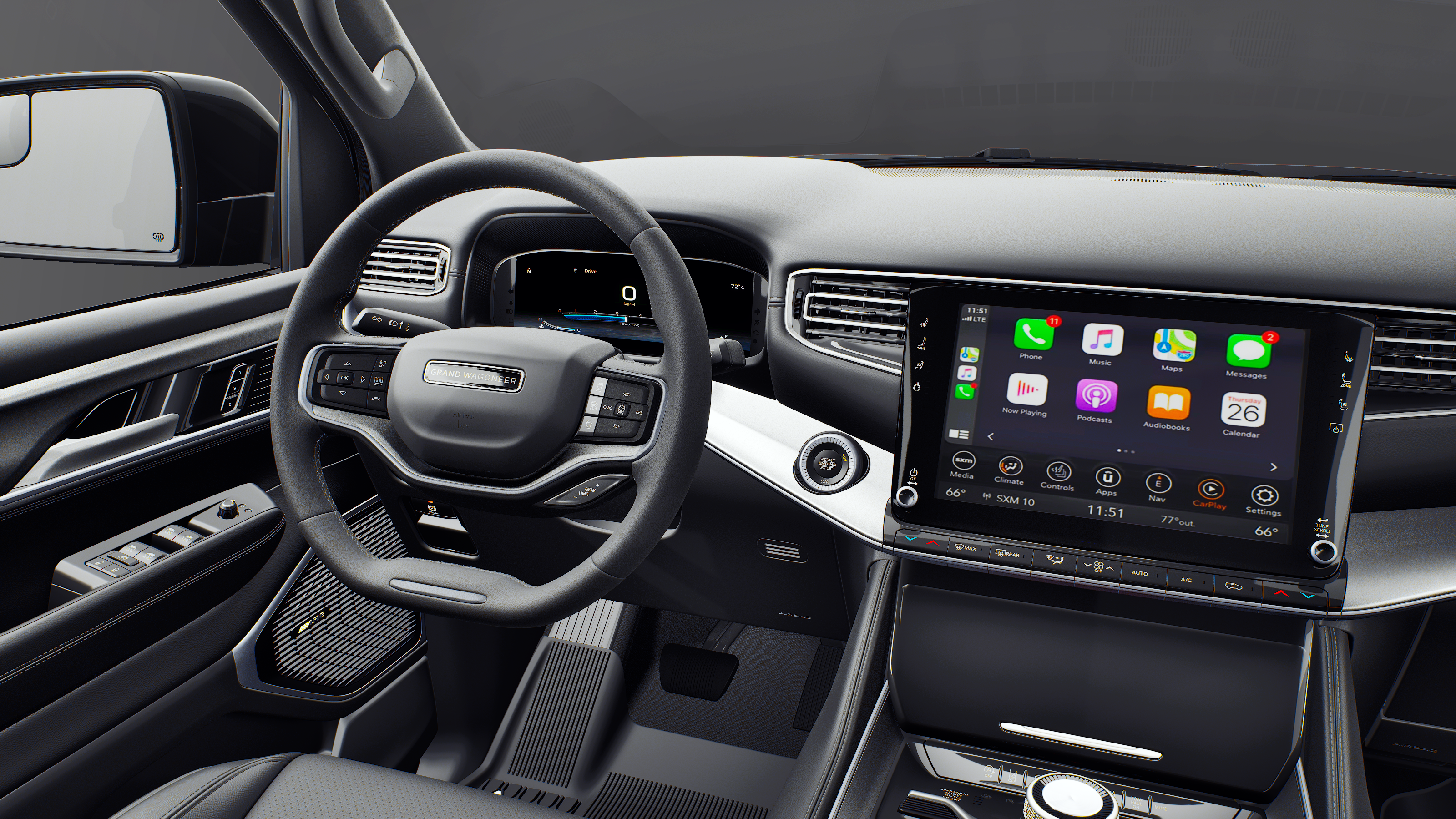 New 2027 High Gloss Black Paint Jeep Grand Wagoneer image 9
