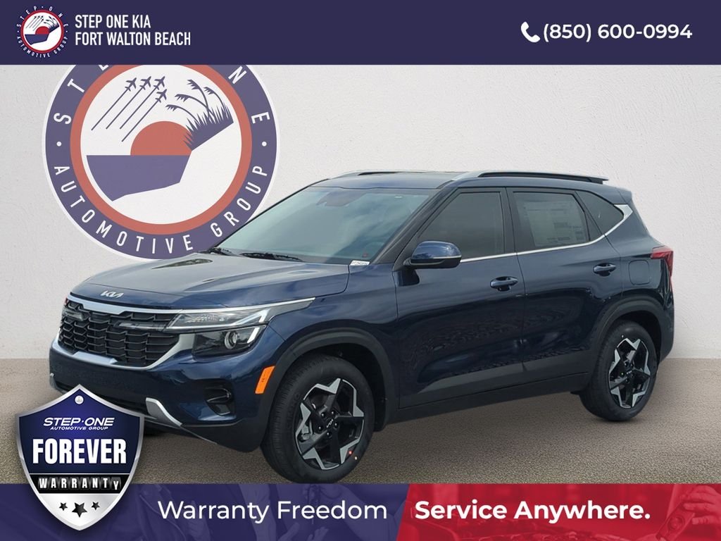 New 2026 Dark Ocean Blue Kia EX image 1