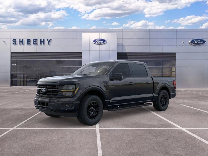 New 2026 Agate Black Metallic Ford XLT image 3