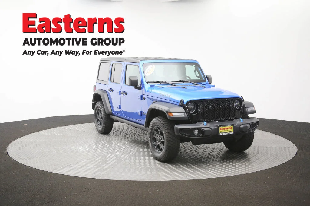 Used 2023 Blue Jeep Willys 4xe image 46