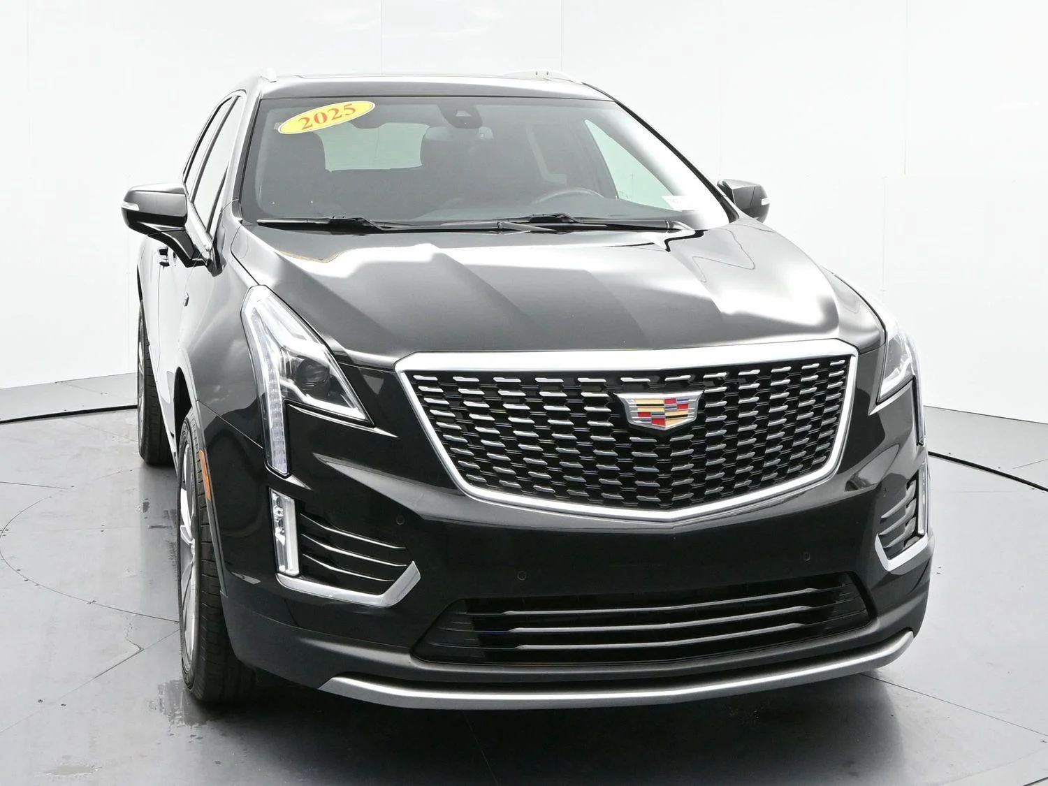 Used 2025 Stellar Black Metallic Cadillac Premium Luxury image 2