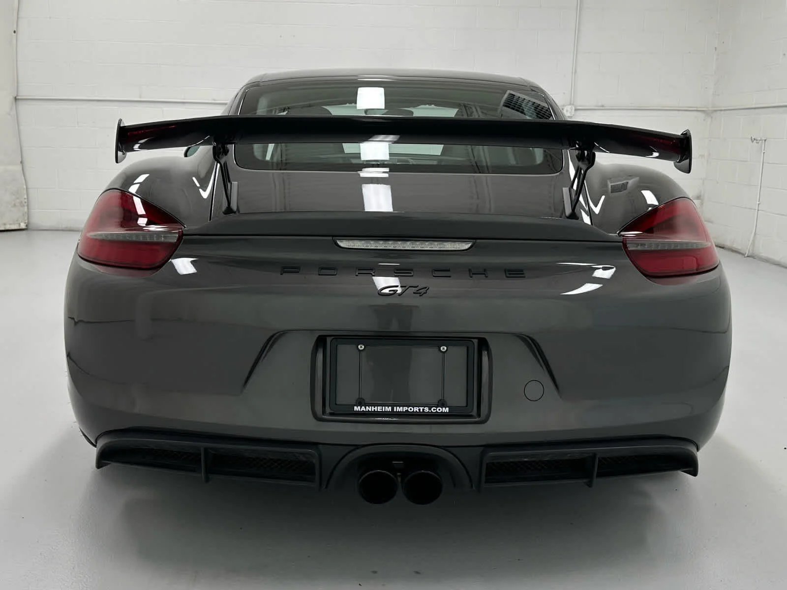 Used 2016 Agate Gray Metallic Porsche GT4 image 6