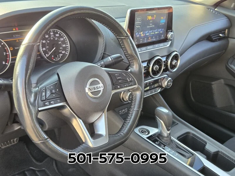 Used 2023 Super Black NISSAN SV CVT image 9