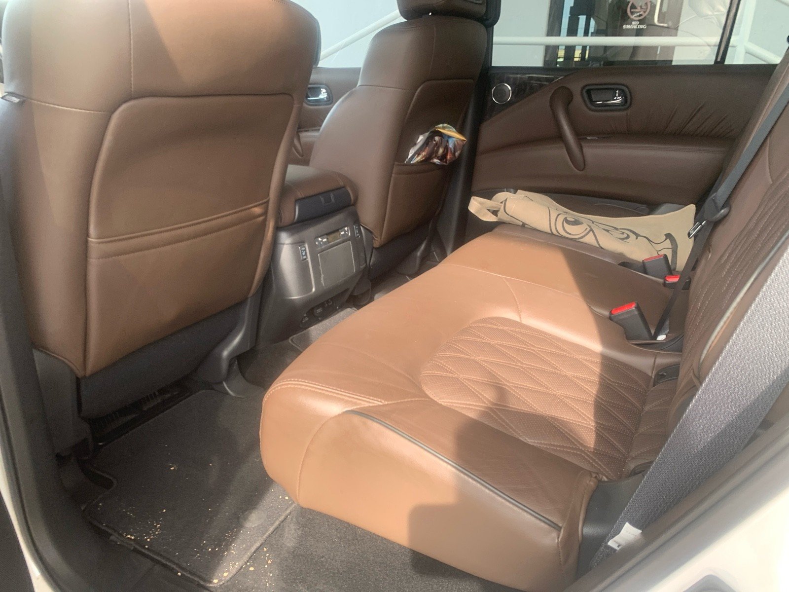 2022 Nissan Armada Platinum White at Sterling McCall Nissan