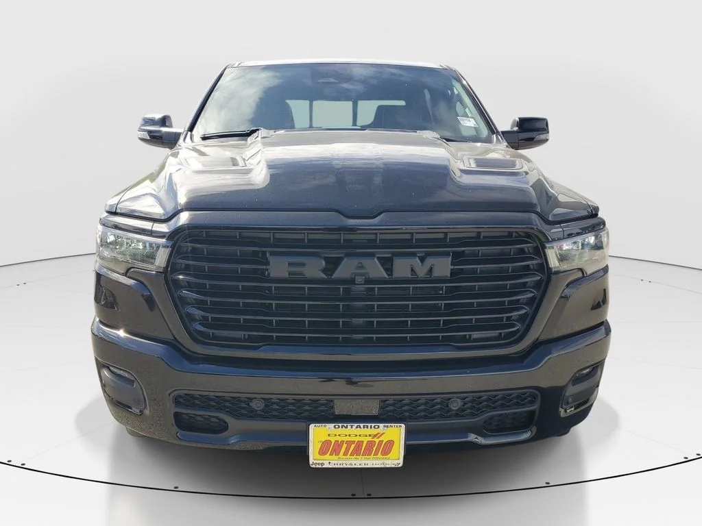 New 2026 Diamond Black Crystal Pearl-Coat Exterior Paint RAM Laramie image 9