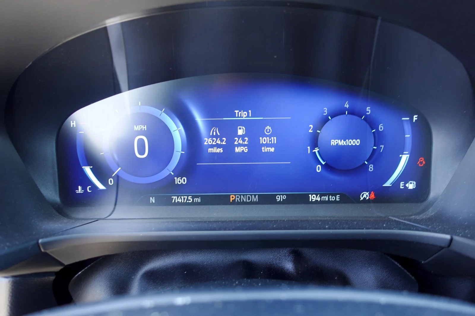 Used 2020 Black Metallic Ford Titanium image 18