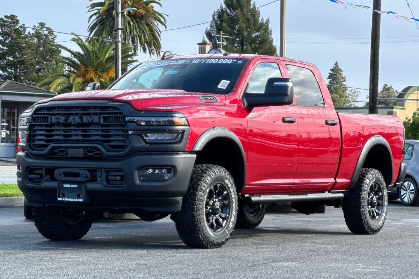 New 2026 Molten Red Pearl-Coat Exterior Paint RAM TRADESMAN image 8