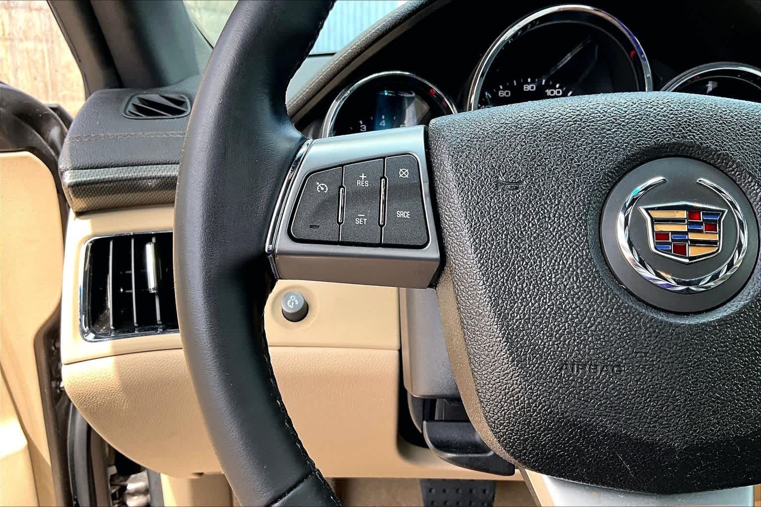 Used 2012 Mocha Steel Metallic Cadillac Performance image 24