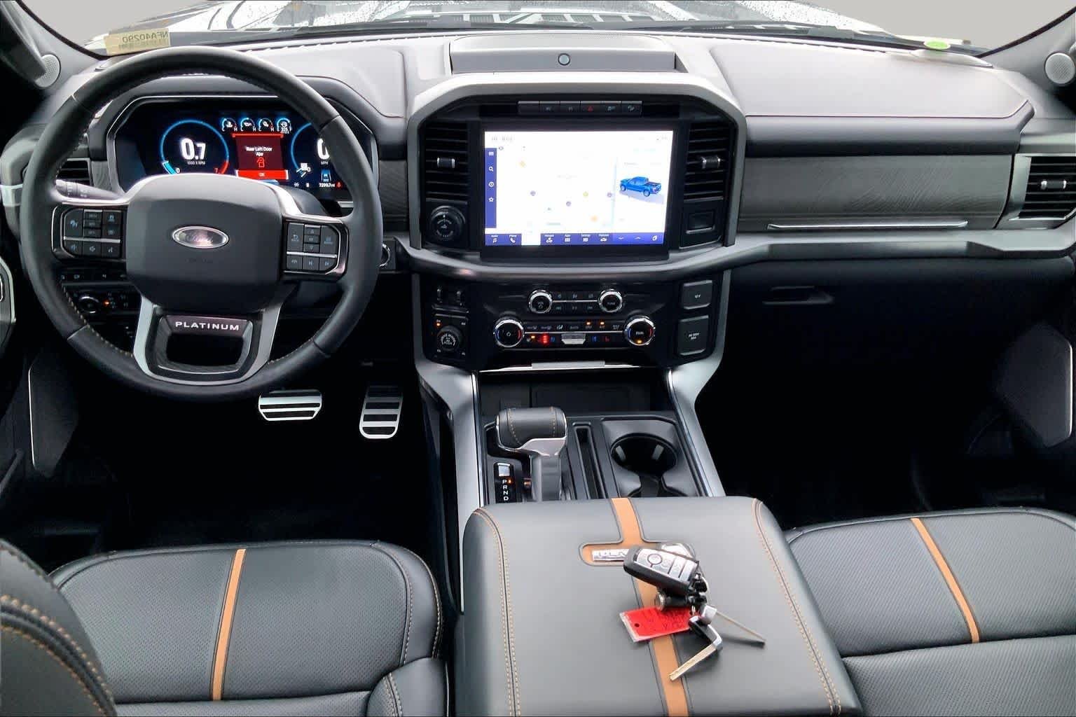 Used 2022 Antimatter Blue Metallic Ford Platinum image 15