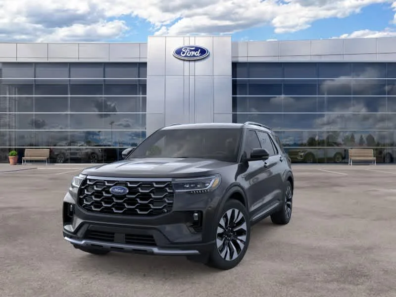 New 2026 Agate Black Metallic Ford Platinum image 3