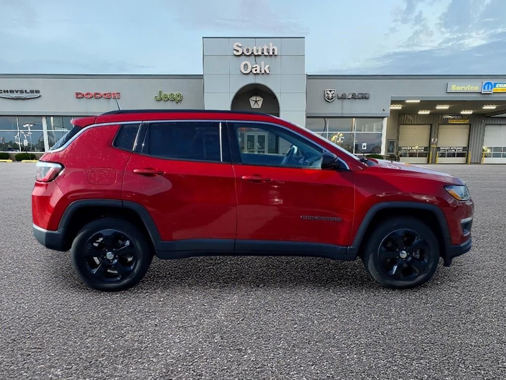Used 2018 Jeep Compass Latitude with VIN 3C4NJDBB4JT342435 for sale in Matteson, IL