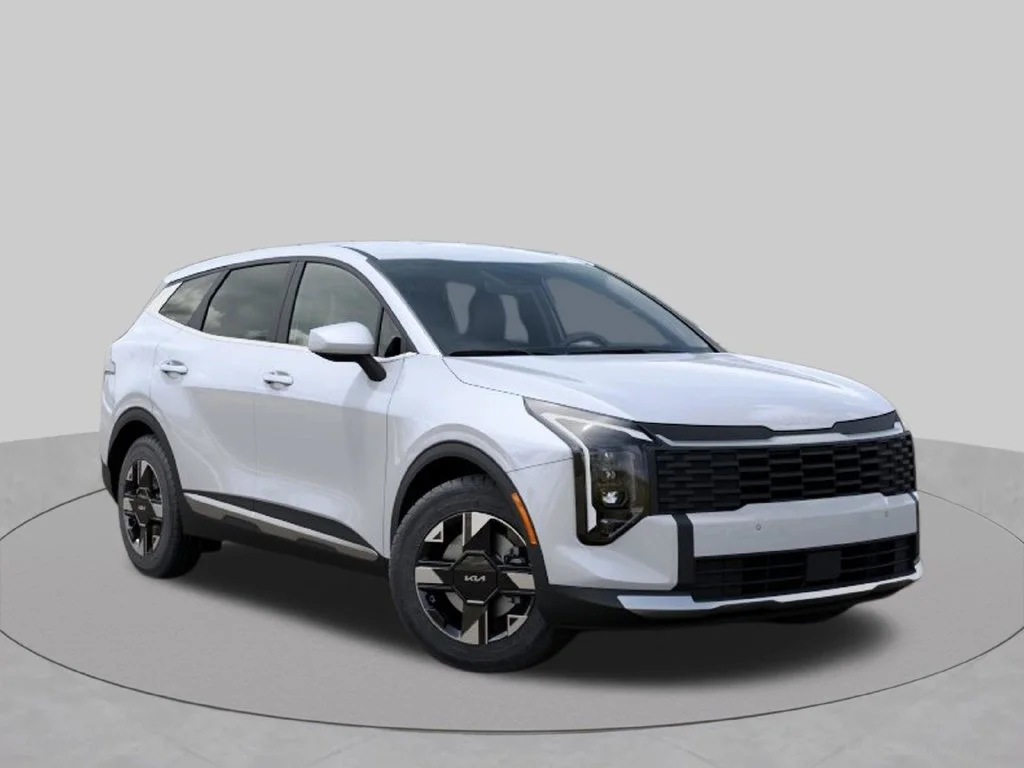 New 2026 Glacial White Pearl Kia LX image 8