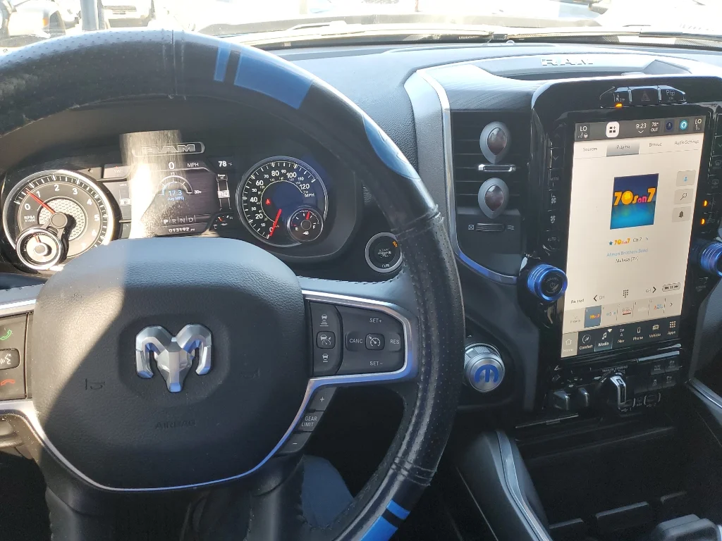 Used 2023 Patriot Blue Pearlcoat Ram Laramie image 7