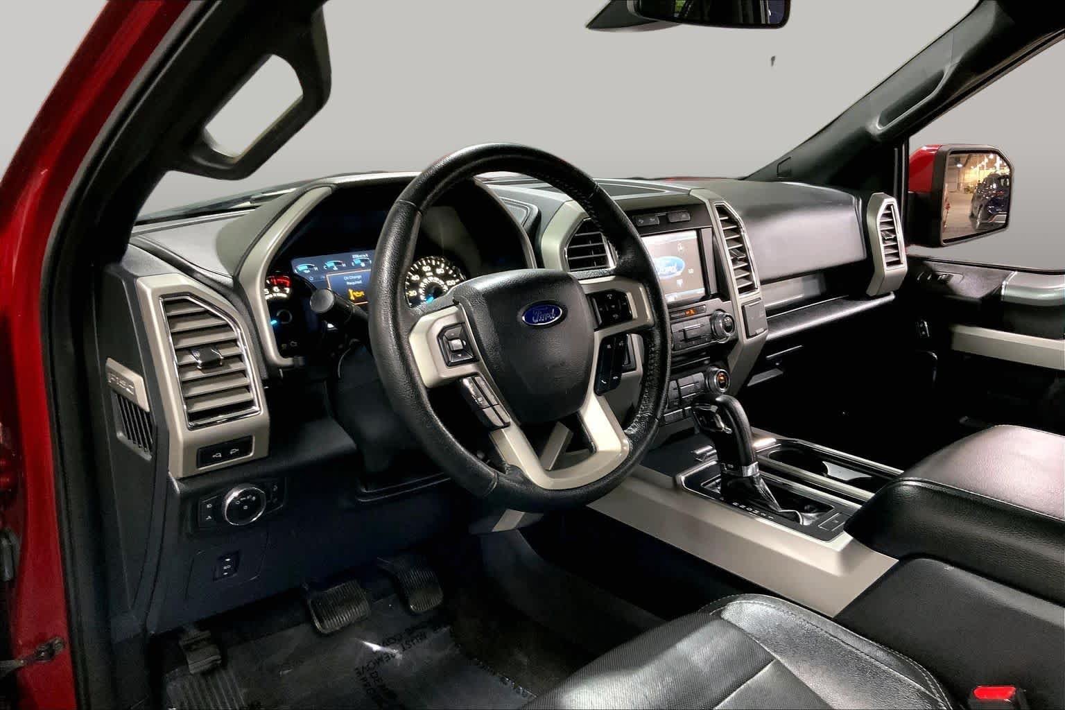 Used 2015 Ruby Red Metallic Tinted Clearcoat Ford Lariat image 18